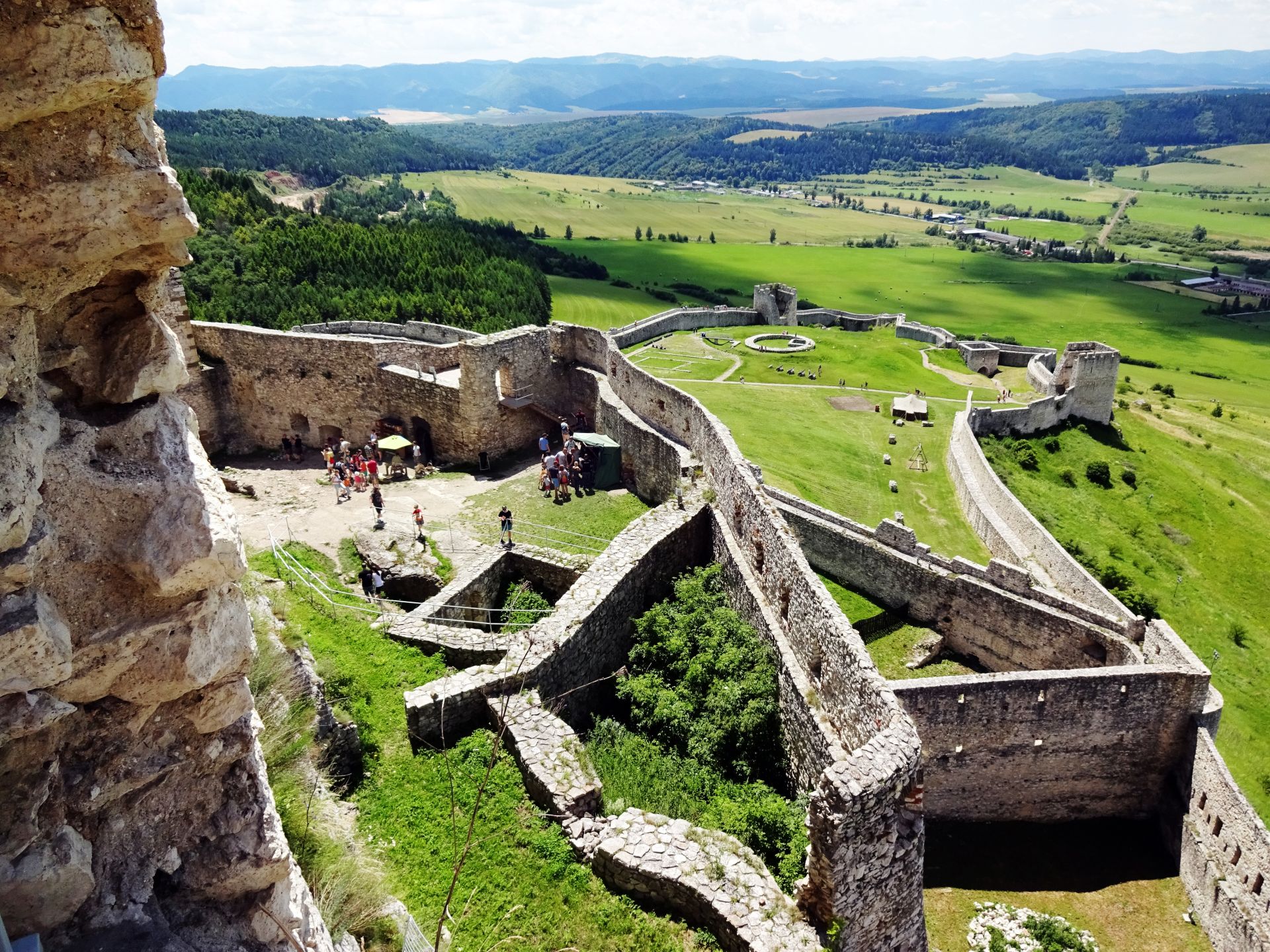 spiski zamek - wycieczka szkolna na słowację